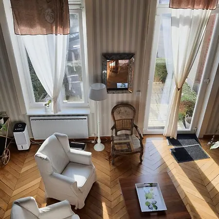 Apart Au Standing - Ambiance Cosy - Dans Un Immeuble De Prestige Du 19eme Siecle - Terrasse Au Rdc - Parking